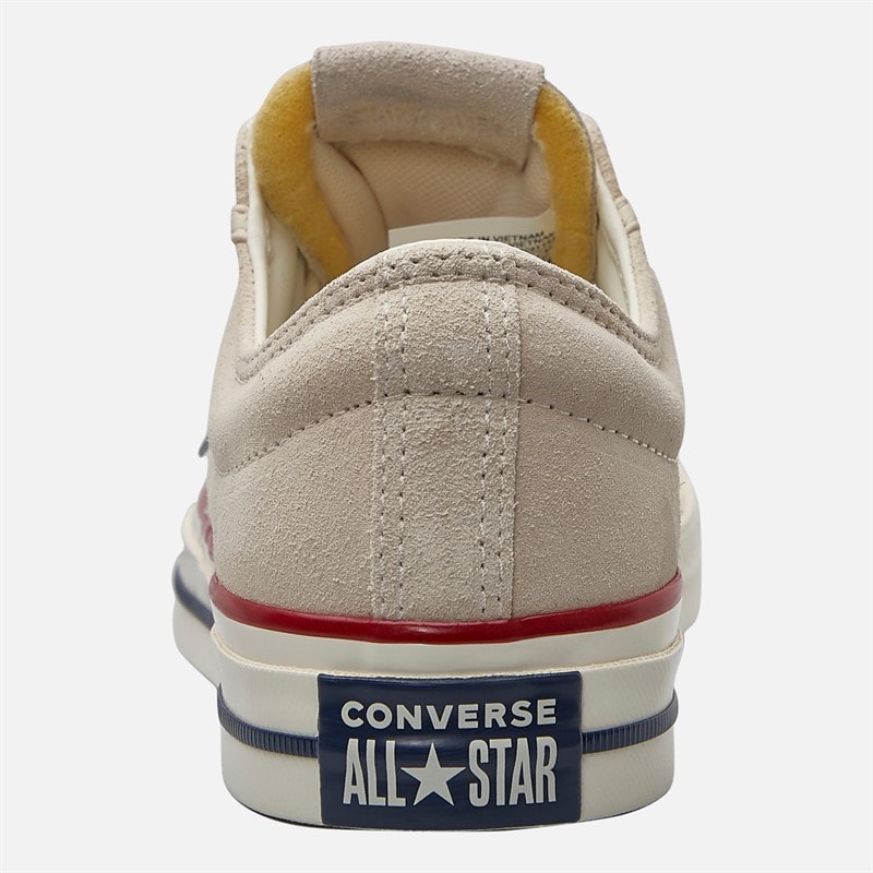 Converse Star Player 76 Suede Trainers Natural Ivory/Egret - Image 3