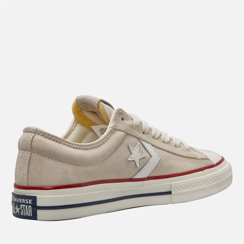 Converse Star Player 76 Suede Trainers Natural Ivory/Egret - Image 5