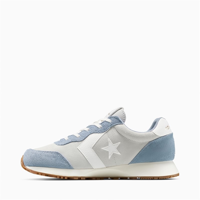 Converse Omega Suede Trainers Barely Grey/Yeti Breath Blue