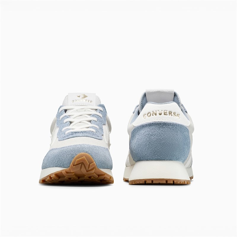 Converse Omega Suede Trainers Barely Grey/Yeti Breath Blue - Image 3