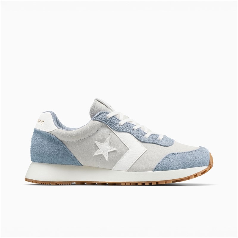 Converse Omega Suede Trainers Barely Grey/Yeti Breath Blue - Image 5