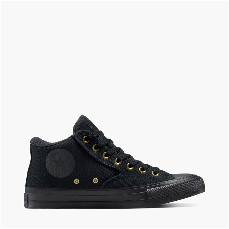 Converse Chuck Taylor All Star Malden Street Mid Trainers Black/Total Eclipse - Image 1