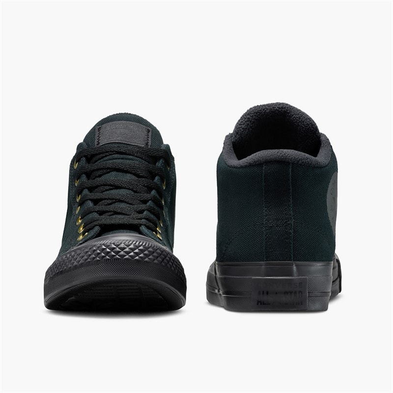 Converse Chuck Taylor All Star Malden Street Mid Trainers Black/Total Eclipse - Image 3
