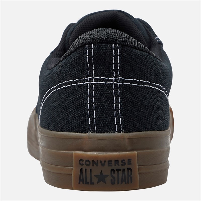 Converse Chuck Taylor All Star Malden Street Ox Trainers Black/White/Brown - Image 3