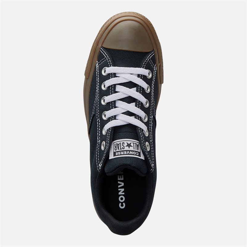 Converse Chuck Taylor All Star Malden Street Ox Trainers Black/White/Brown - Image 4
