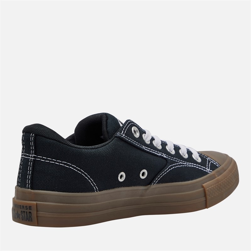 Converse Chuck Taylor All Star Malden Street Ox Trainers Black/White/Brown - Image 5