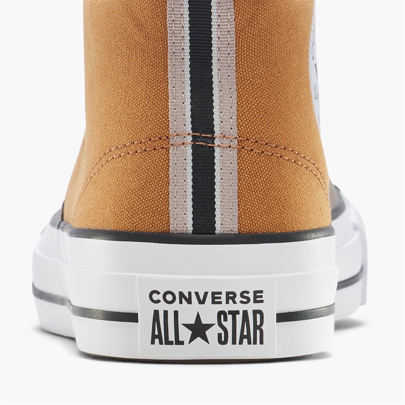 Converse Chuck Taylor All Star Malden Street Mid Trainers Incensed/White/Black - Image 2