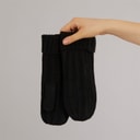 Pieces Womens Margot Mittens Black
