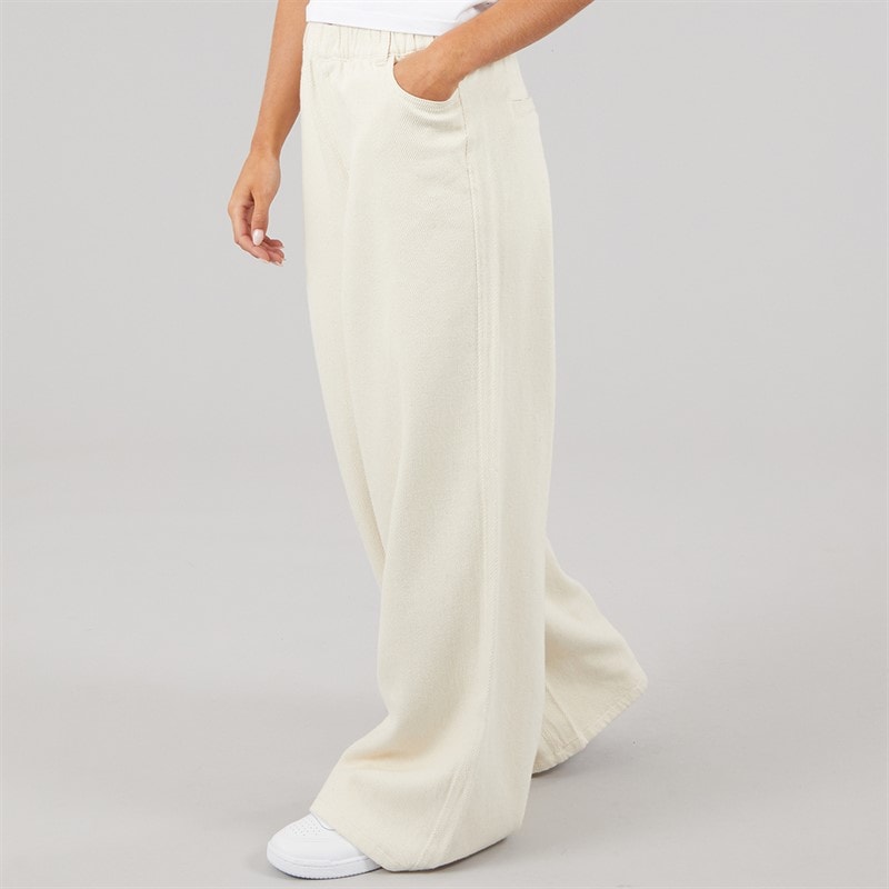 Pieces Womens Savanna Denim Trousers Raw Cotton - Image 3