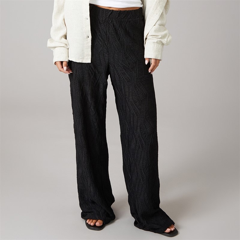 Pieces Womens Odessa Trousers Black