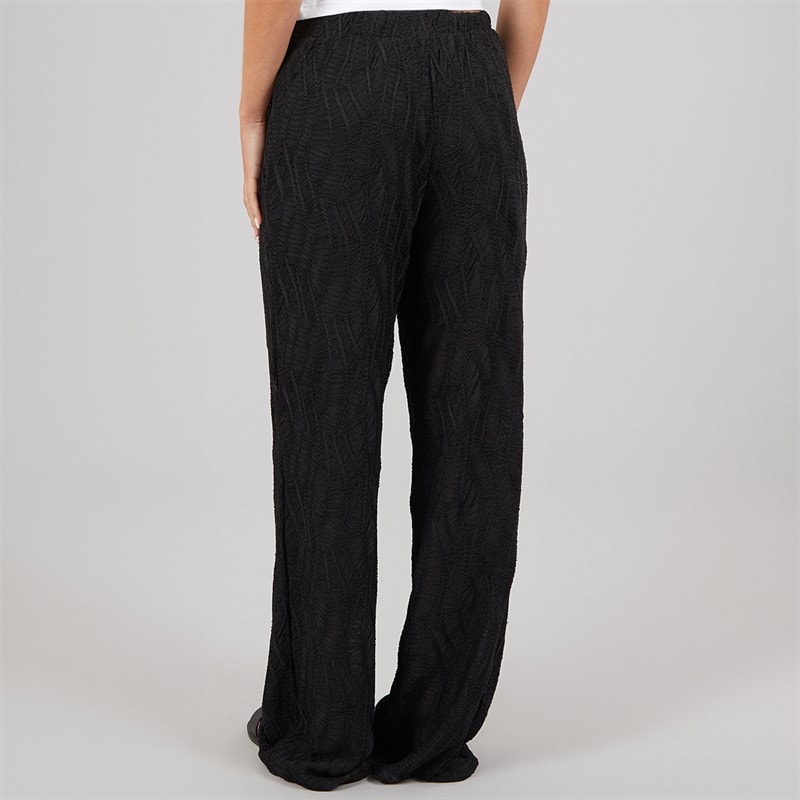 Pieces Womens Odessa Trousers Black - Image 2