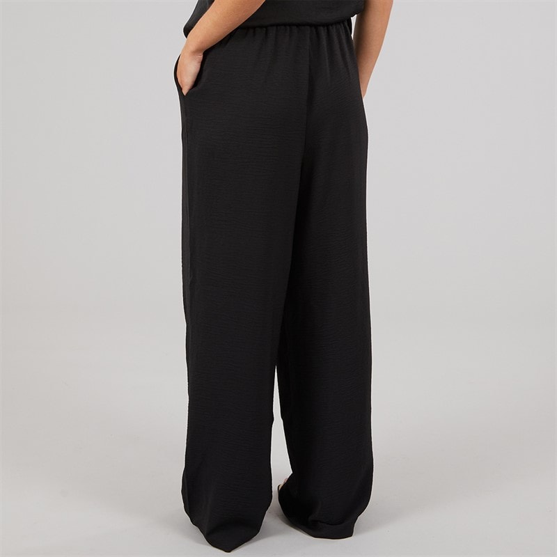 Pieces Womens Tiffany Trousers Black - Image 2