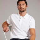 Crew Clothing Mens Melbury Solid Polo Shirt White