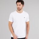 Crew Clothing Mens Round Neck T-Shirt White