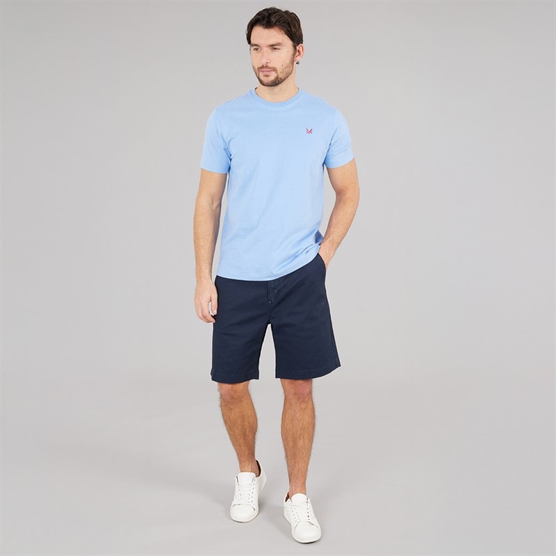 Crew Clothing Mens Chino Shorts Navy - Image 4