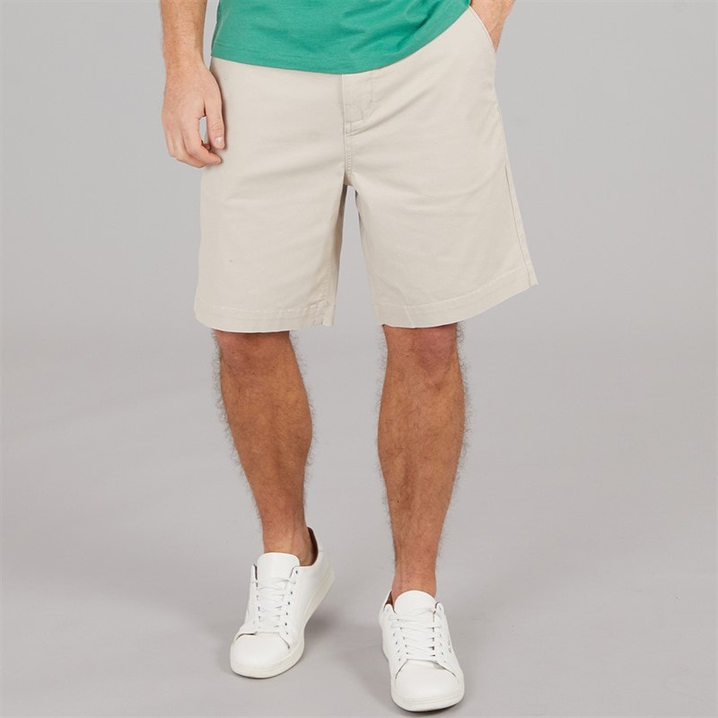 Crew Clothing Mens Chino Shorts Stone