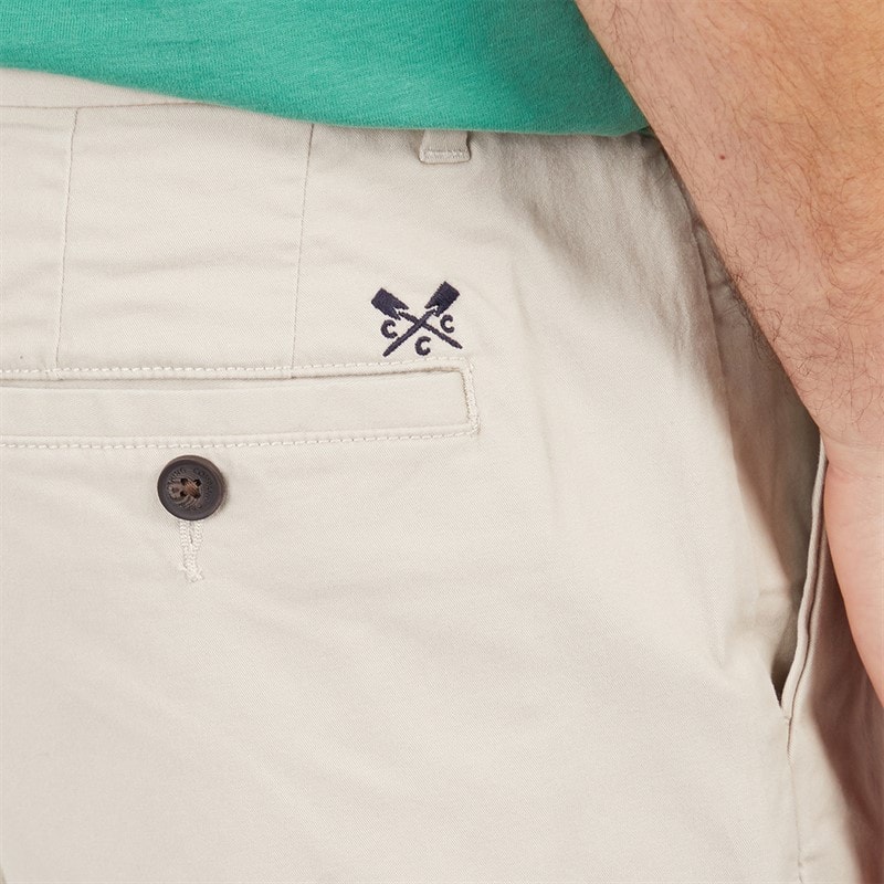 Crew Clothing Mens Chino Shorts Stone - Image 3