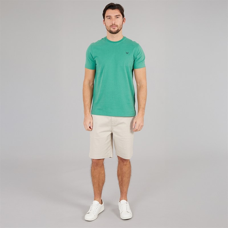 Crew Clothing Mens Chino Shorts Stone - Image 4