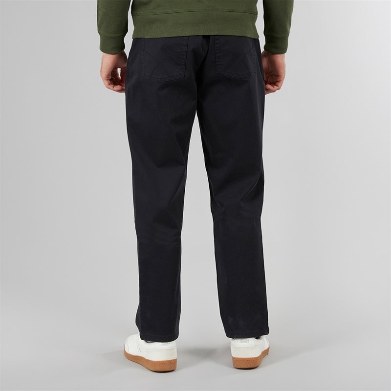 Crew Clothing Mens Five Pocket Bedford Cord Trousers Heritage Black - Image 2