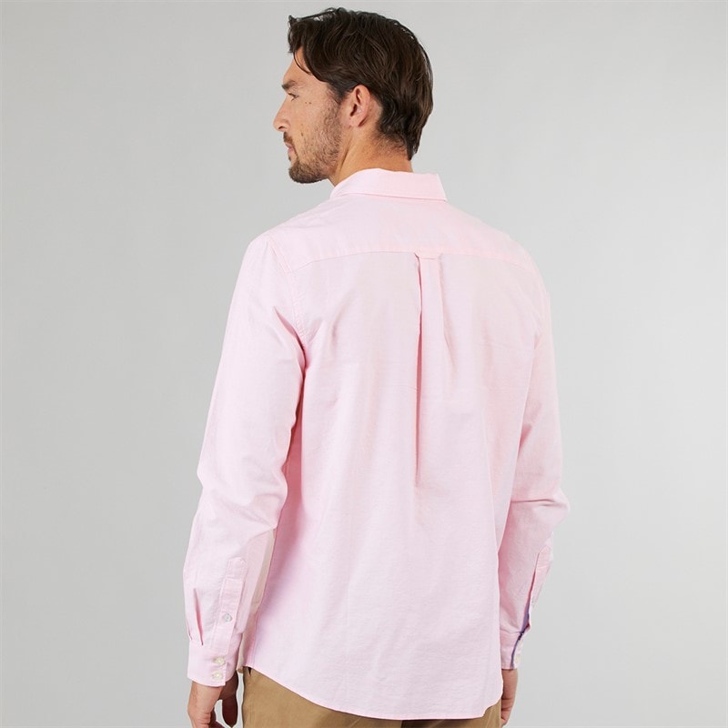 Crew Clothing Mens Classic Fit Oxford Shirt Pink - Image 2