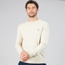Crew Clothing Mens Cotton Crew Neck Jumper Rainy Day
