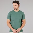 Crew Clothing Mens Round Neck T-shirt Sagebrush