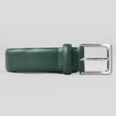 Crew Clothing Mens Leather Belt Peat