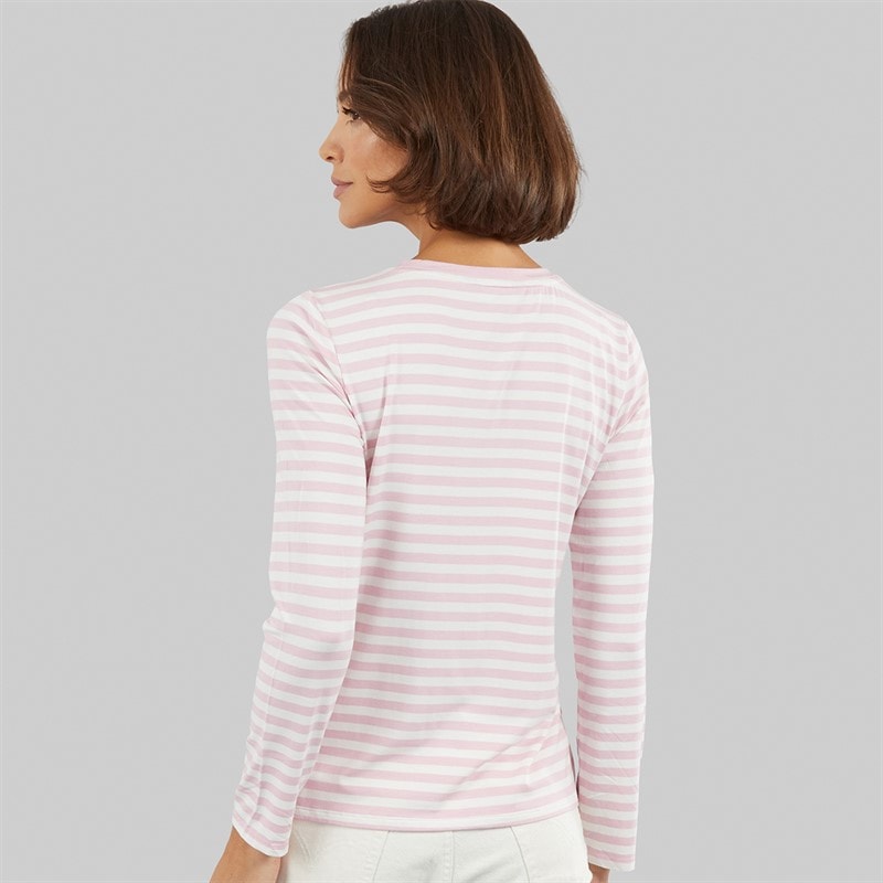 Crew Clothing Womens Supersoft Crew Top Cameo Pink - Image 2