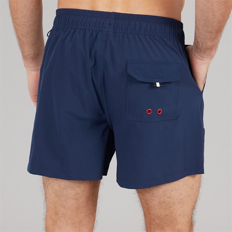 Crew Clothing Mens Swim Shorts Heritage Navy - Image 2
