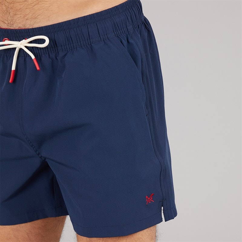 Crew Clothing Mens Swim Shorts Heritage Navy - Image 3