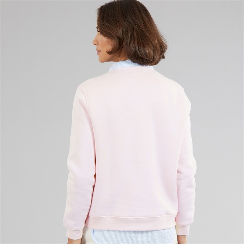 Crew Clothing Womens Supersoft Sweatshirt Cradle Pink - Image 2