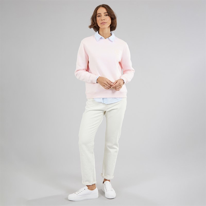 Crew Clothing Womens Supersoft Sweatshirt Cradle Pink - Image 4