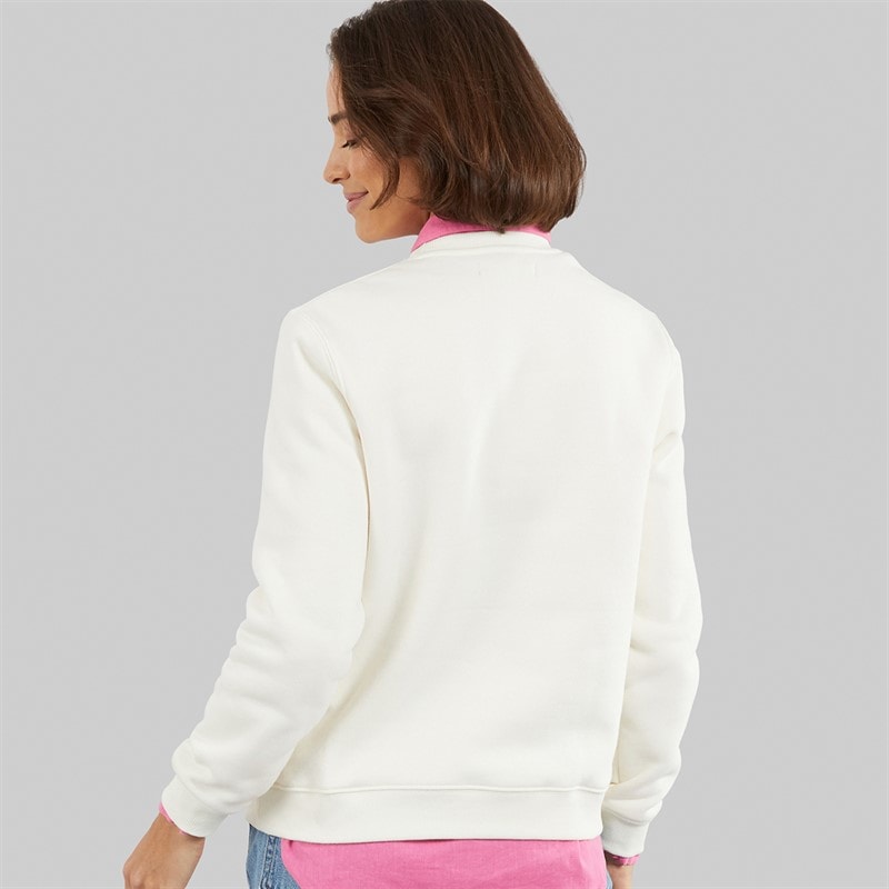 Crew Clothing Womens Supersoft Sweatshirt Marshmallow - Image 2