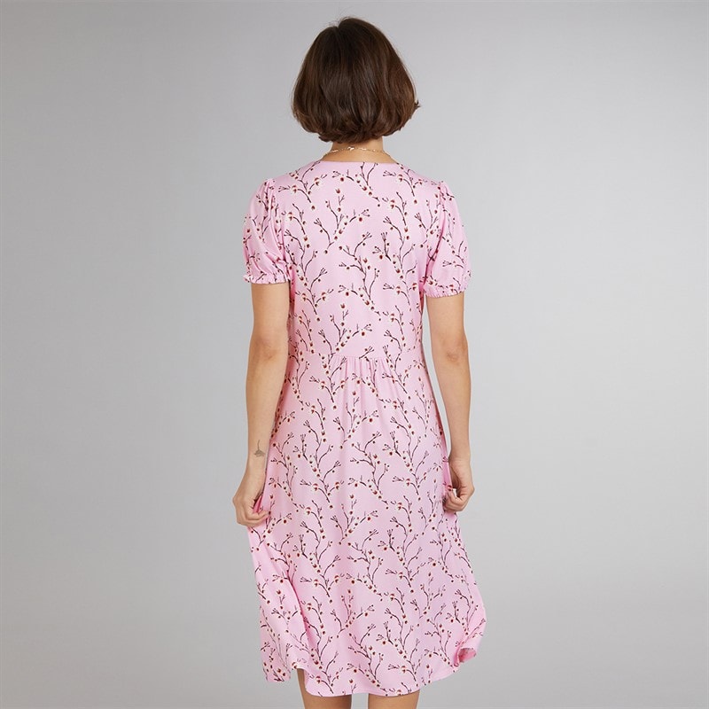 Crew Clothing Womens Melanie Midi Dress Deep Orchid - Image 2