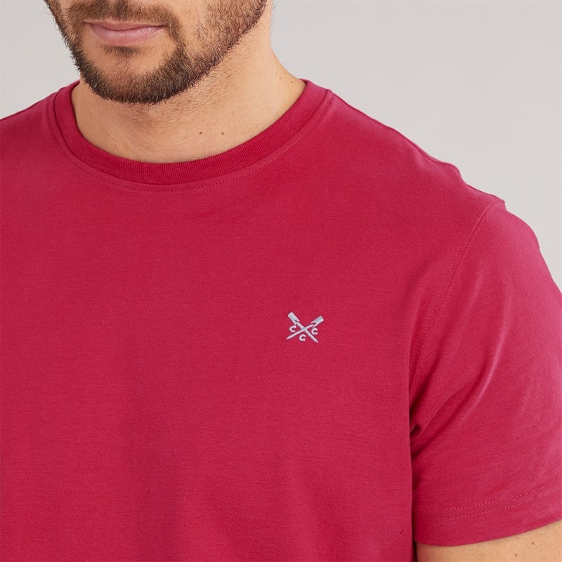Crew Clothing Mens Round Neck T-Shirt Cherries Jubilee - Image 3
