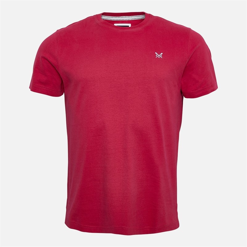 Crew Clothing Mens Round Neck T-Shirt Cherries Jubilee - Image 4