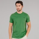 Crew Clothing Mens Round Neck T-Shirt Pine Green