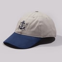 Crew Clothing Mens Microsuede Anchor Cap Heritage Navy