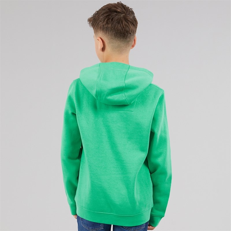 Crew Clothing Boys Cross Oars Hoodie Bright Green Brightgreen - Image 2