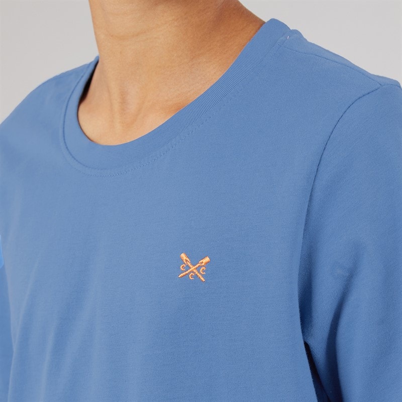 Crew Clothing Boys Two Pack T-Shirts Coral/Blue Coralblue - Image 5