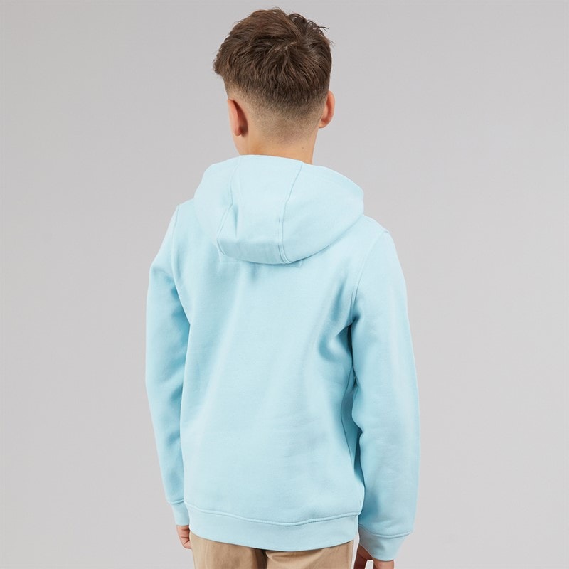 Crew Clothing Boys Cross Oars Hoodie Light Blue Lightblue - Image 2