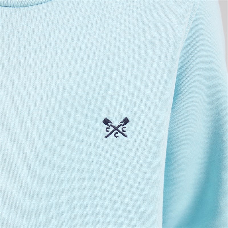 Crew Clothing Boys Cross Oars Hoodie Light Blue Lightblue - Image 3