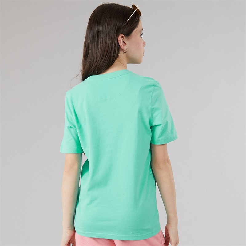 Crew Clothing Girls T-Shirt Aqua - Image 2