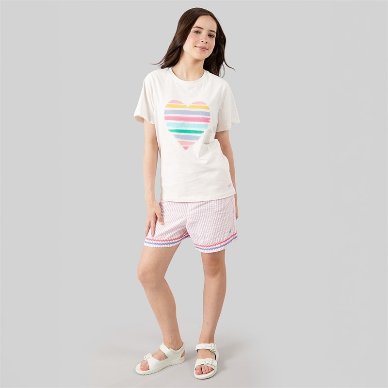 Crew Clothing Girls T-Shirt Light Pink Lightpink - Image 3