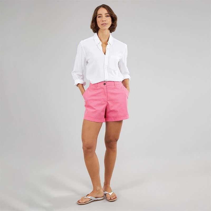 Crew Clothing Womens Chino Shorts Azalpink - Image 4