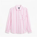 Crew Clothing Womens Novelty Long Sleeve Shirt Azalpink