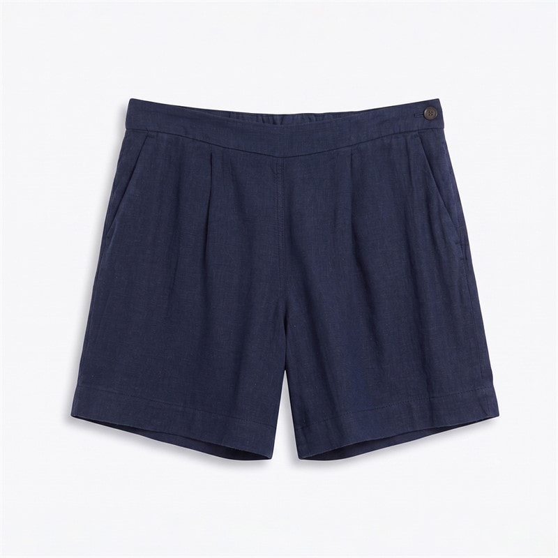 Crew Clothing Womens Wide Leg Shorts Hrtnavy