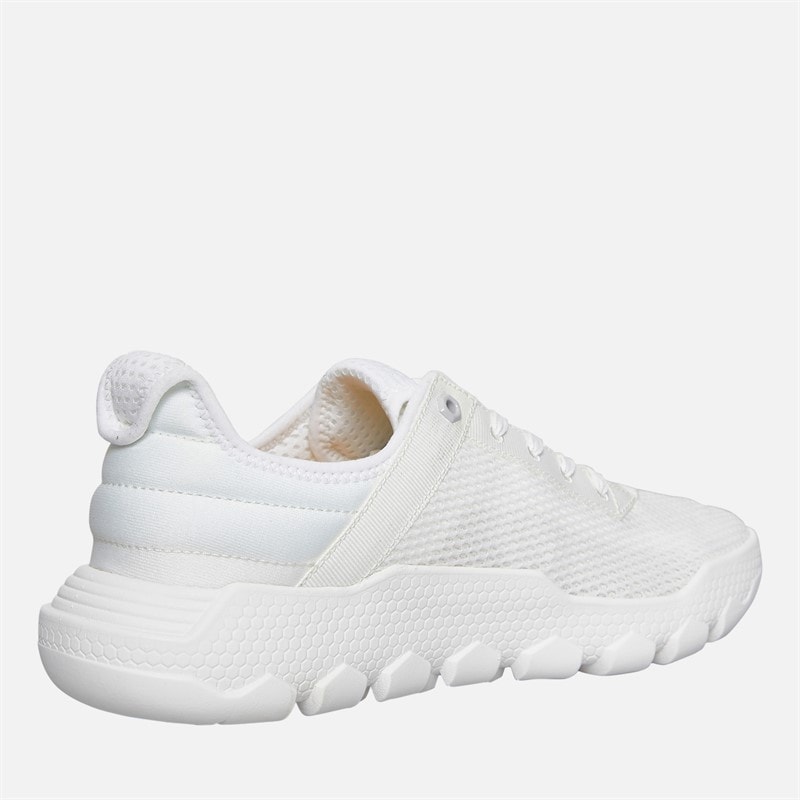 Caterpillar Mens Hex Lite Vent Shoes Bright White - Image 5