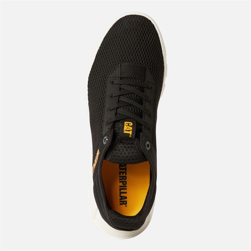 Caterpillar Mens Hex Lite Vent Shoes Black - Image 4