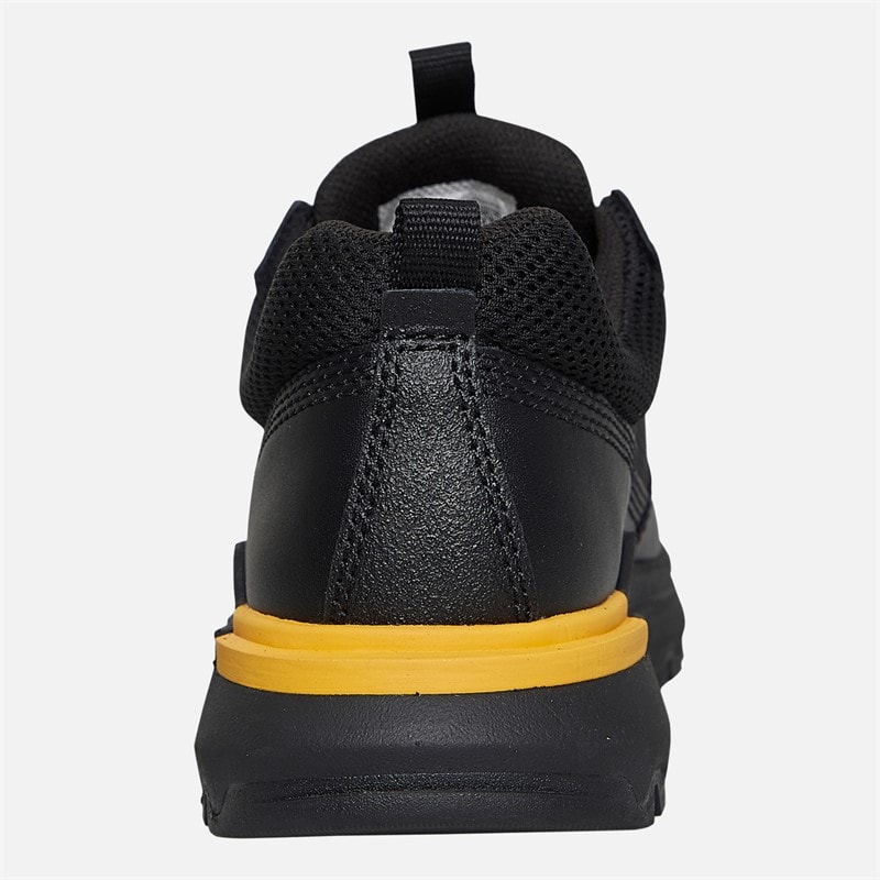 Caterpillar Mens Colorado Lo Shoes Black/Cat Yellow - Image 3